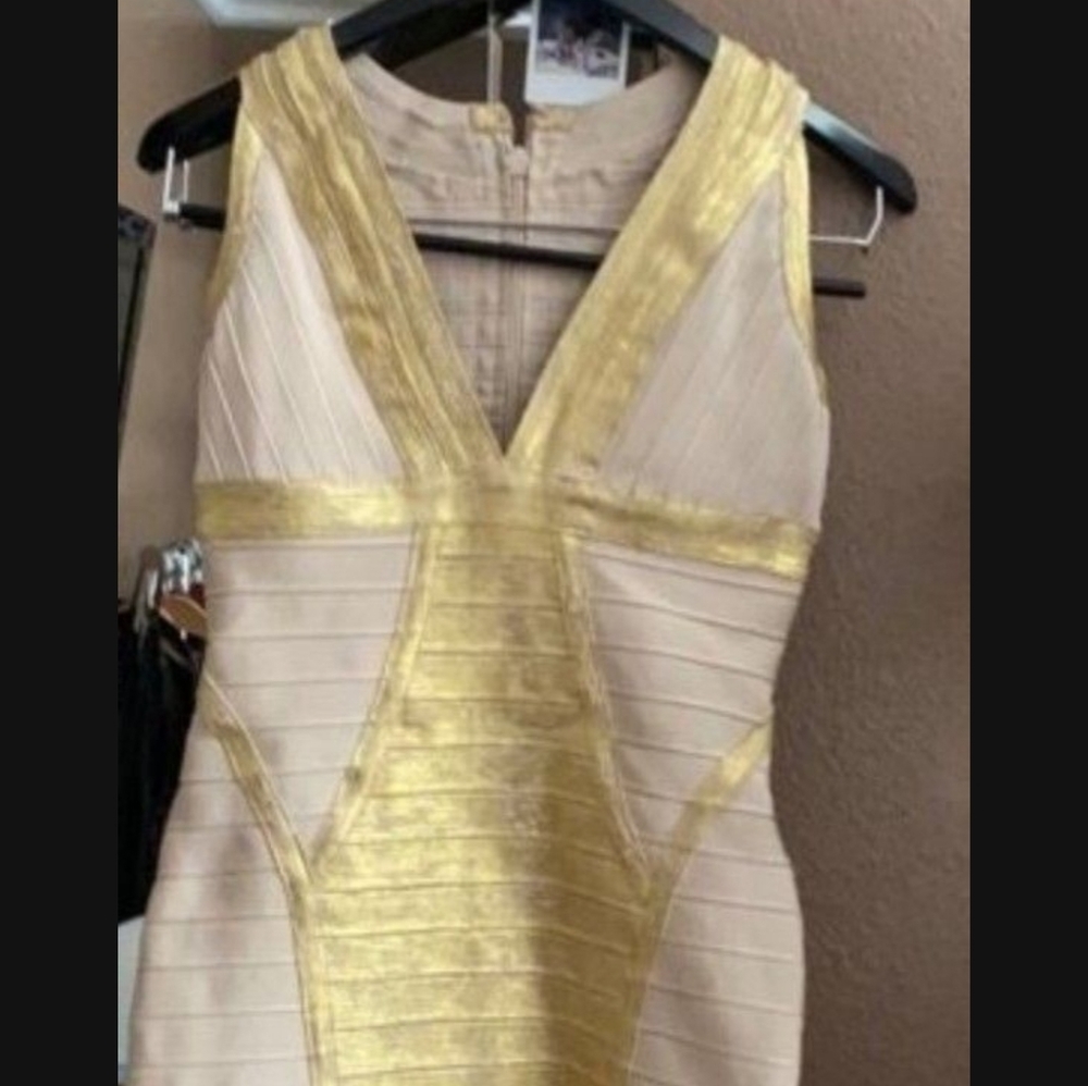 NWT Authentic  Herve Leger Bandage Dress